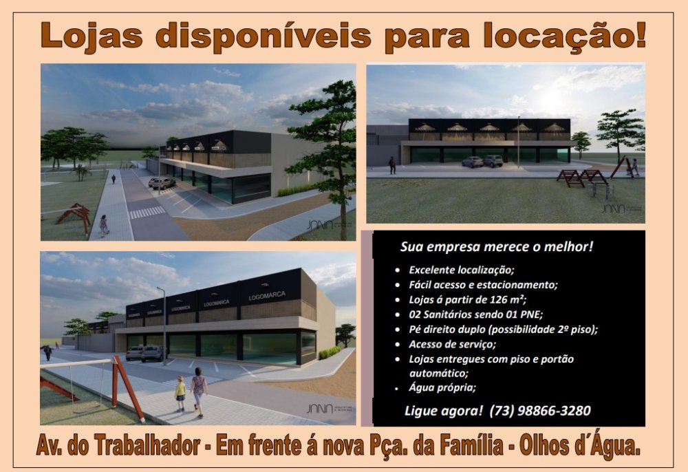 Loja - Aluguel - Olhos D´Água - Porto Seguro - BA